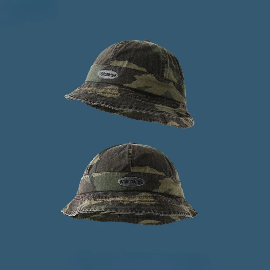 Chapeau Aventurier En Coton Unisexe Couleur Camouflage 5 Chapeau Aventurier En Coton Unisexe Couleur Camouflage – Image 4
