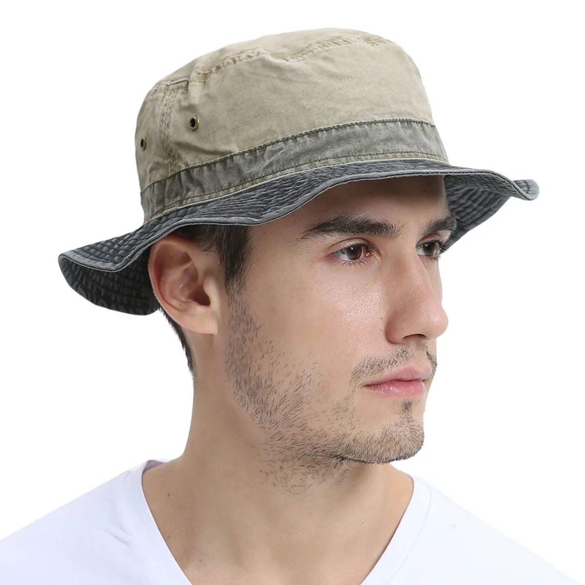Chapeau Aventurier En Coton Pour Homme 7 Chapeau Aventurier En Coton Pour Homme – Image 5
