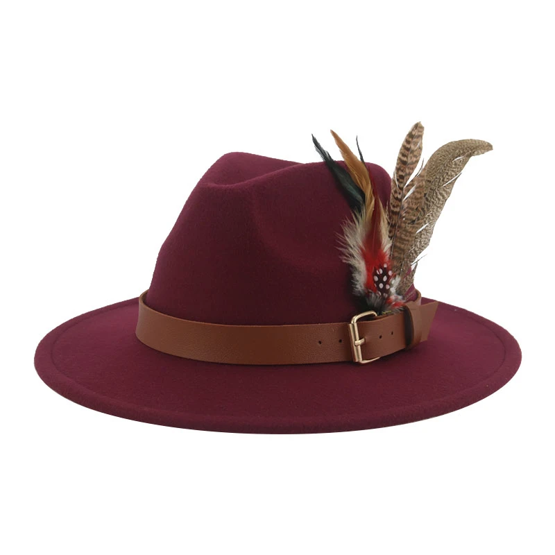 Chapeau Fedora à Plumes 7 Chapeau Fedora à Plumes – Image 5