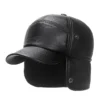 Chapeau Russe Noir Type Ushanka Noir Unisexe 2 Chapeau Russe Noir Type Ushanka Noir Unisexe -Chapeau Chic Soldes 32852 f7xwrc
