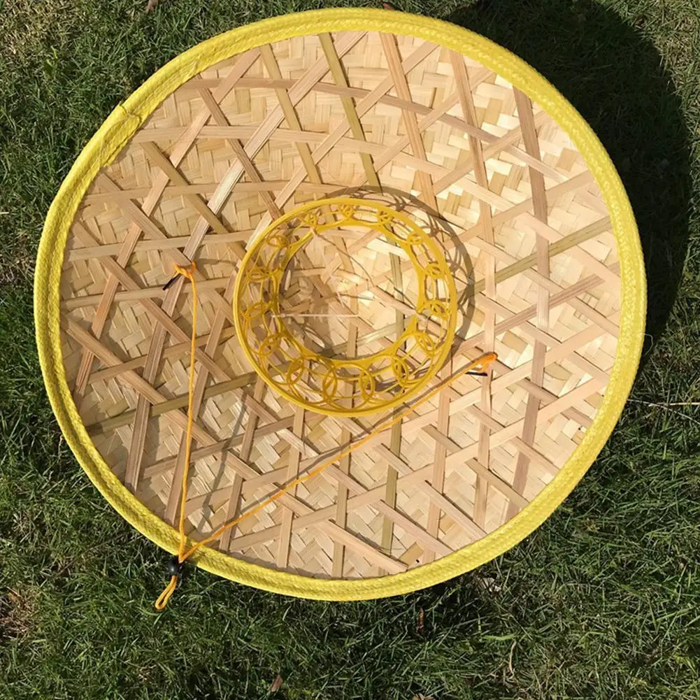 Chapeau Chinois De Pêche En Paille 4 Chapeau Chinois De Pêche En Paille – Image 2