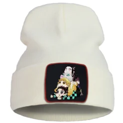 Bonnet Japonais Imprimé Animé Démon Slayer 9 Bonnet Japonais Imprimé Animé Démon Slayer -Chapeau Chic Soldes 33581 go3htd