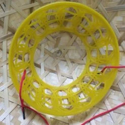 Chapeau De Paille Style Japonais Avec Motifs De Feuilles -Chapeau Chic Soldes 3564 qdvlrr