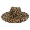 Chapeau Fedora Léopard Et Chaîne 1 Chapeau Fedora Léopard Et Chaîne -Chapeau Chic Soldes 3969 xrs4sd