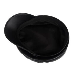 Chapeau Marin Style Casquette Similicuir 9 Chapeau Marin Style Casquette Similicuir -Chapeau Chic Soldes 4 1 1