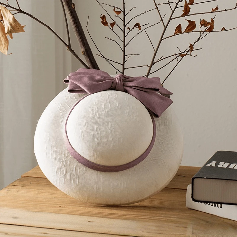 Chapeau De Mariage Entouré D’un Ruban Avec Nœud 5 Chapeau De Mariage Entouré D’un Ruban Avec Nœud – Image 3