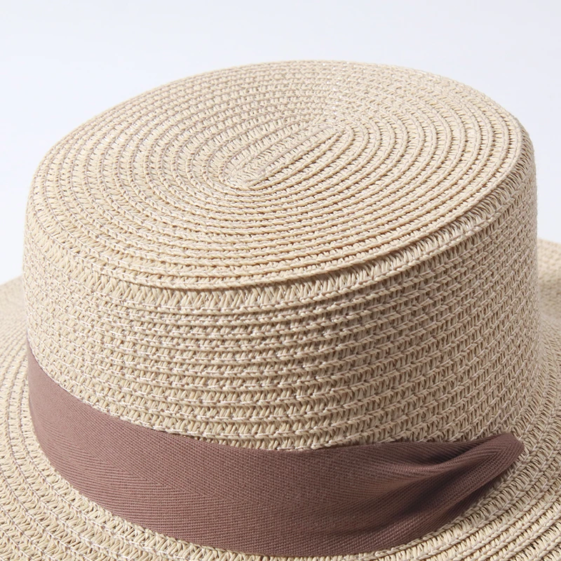 Chapeau En Paille à Bord Large Pour Femmes 7 Chapeau En Paille à Bord Large Pour Femmes – Image 5
