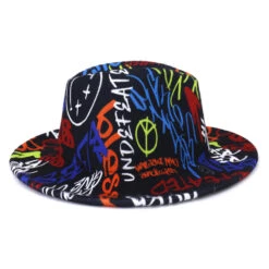 Chapeau Fedora Graffiti 9 Chapeau Fedora Graffiti -Chapeau Chic Soldes 4010 abxcj3