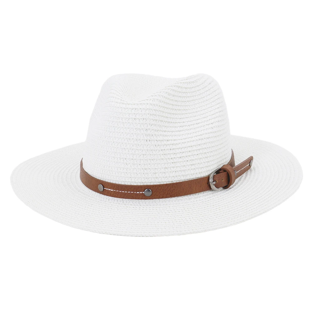 Chapeau Panama Ceinture En Similicuir 3 Chapeau Panama Ceinture En Similicuir