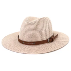 Chapeau Panama Ceinture En Similicuir 18 Chapeau Panama Ceinture En Similicuir -Chapeau Chic Soldes 4137 d42e23