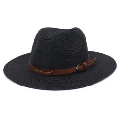 Chapeau Panama Ceinture En Similicuir 16 Chapeau Panama Ceinture En Similicuir -Chapeau Chic Soldes 4137 mgpfb3