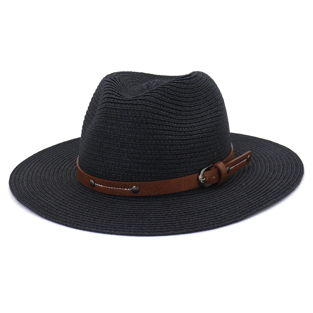 Chapeau Panama Ceinture En Similicuir 8 Chapeau Panama Ceinture En Similicuir – Image 6