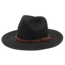 Chapeau Panama Unisexe Avec Ceinture En Similicuir 12 Chapeau Panama Unisexe Avec Ceinture En Similicuir -Chapeau Chic Soldes 4160 a1ccjw