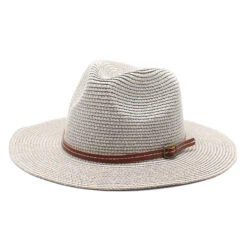 Chapeau Panama Unisexe Avec Ceinture En Similicuir 13 Chapeau Panama Unisexe Avec Ceinture En Similicuir -Chapeau Chic Soldes 4160 e9ikbp