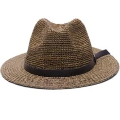 Chapeau De Paille Panama Et Lanière En Cuir 19 Chapeau De Paille Panama Et Lanière En Cuir -Chapeau Chic Soldes 4225 a9c912