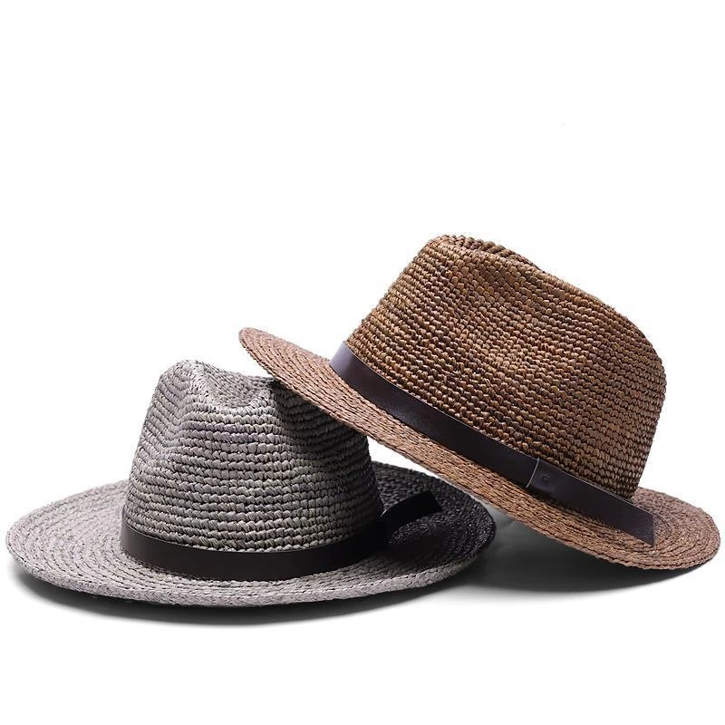Chapeau De Paille Panama Et Lanière En Cuir 3 Chapeau De Paille Panama Et Lanière En Cuir