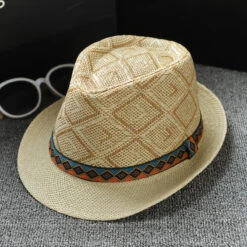 Chapeau Italien à Motifs -Chapeau Chic Soldes 4749 bas388