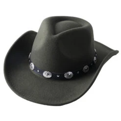 Chapeau De Cowboy En Feutre Avec Galon 12 Chapeau De Cowboy En Feutre Avec Galon -Chapeau Chic Soldes 4794 vcwhzt