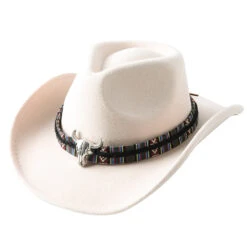 Chapeau De Cowboy Avec Tête De Taureau -Chapeau Chic Soldes 4794 vxcwcg