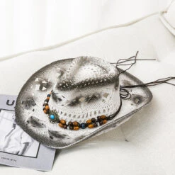 Chapeau De Cowboy En Paille 17 Chapeau De Cowboy En Paille -Chapeau Chic Soldes 4848 wg5irf