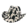 Chapeau De Cowboy Avec Motif De Vache 2 Chapeau De Cowboy Avec Motif De Vache -Chapeau Chic Soldes 4905 tpsorz
