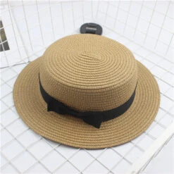 Chapeau Panama De Plage Avec Nœud Papillon Pour Filles 14 Chapeau Panama De Plage Avec Nœud Papillon Pour Filles -Chapeau Chic Soldes 5 23 1
