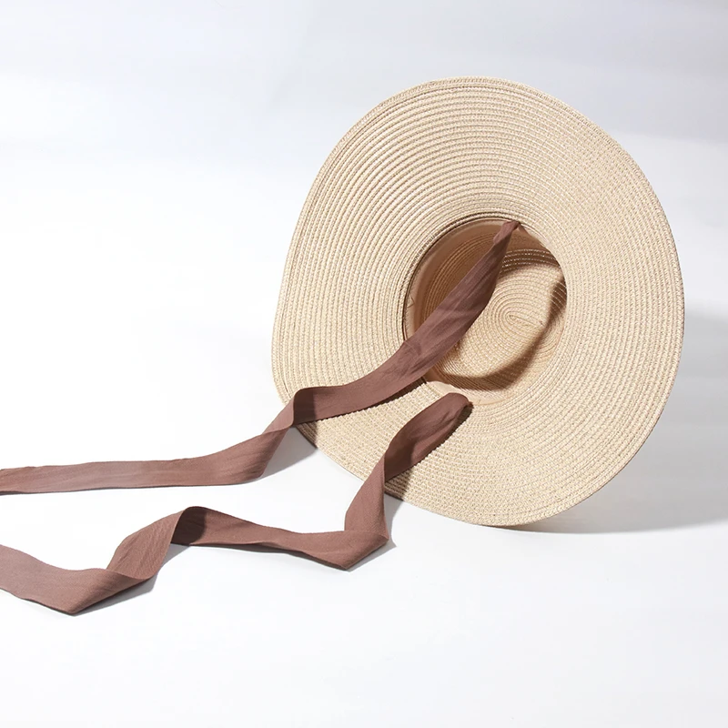 Chapeau En Paille à Bord Large Pour Femmes 8 Chapeau En Paille à Bord Large Pour Femmes – Image 6