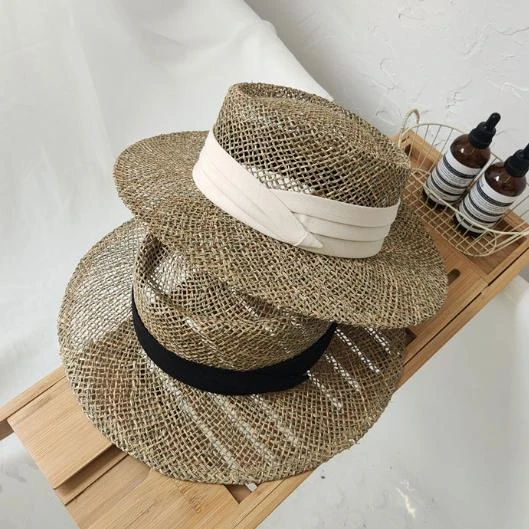 Chapeau Canotier En Jonc De Mer 8 Chapeau Canotier En Jonc De Mer – Image 6