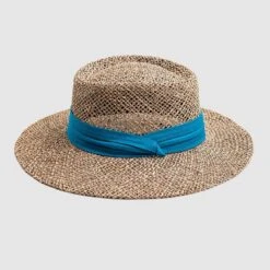 Chapeau Canotier En Jonc De Mer