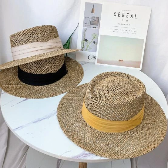 Chapeau Canotier En Jonc De Mer 11 Chapeau Canotier En Jonc De Mer – Image 9