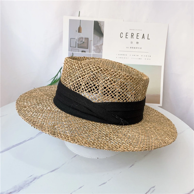 Chapeau Canotier En Jonc De Mer 4 Chapeau Canotier En Jonc De Mer – Image 2