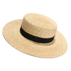 Chapeau Canotier Avec Un Nœud Papillon -Chapeau Chic Soldes 5041 8nvv9k
