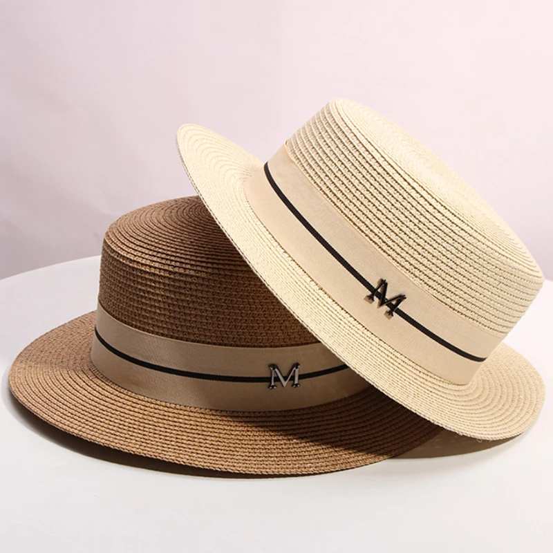 Chapeau Canotier Avec La Lettre M 7 Chapeau Canotier Avec La Lettre M – Image 5