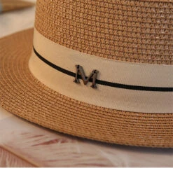 Chapeau Canotier Avec La Lettre M 14 Chapeau Canotier Avec La Lettre M -Chapeau Chic Soldes 5065 a64emf