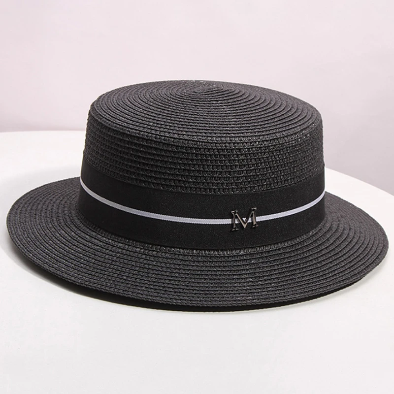 Chapeau Canotier Avec La Lettre M 9 Chapeau Canotier Avec La Lettre M – Image 7