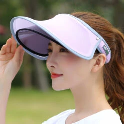 Chapeau Avec Visière Anti-UV Réglable 8 Chapeau Avec Visière Anti-UV Réglable -Chapeau Chic Soldes 5177 dntt6f