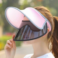 Chapeau Avec Visière Anti-UV Réglable