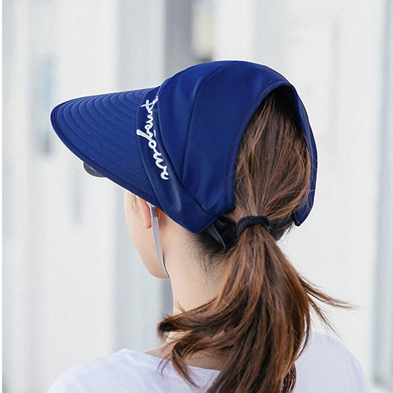 Chapeau Anti-UV Double Visière 4 Chapeau Anti-UV Double Visière – Image 2