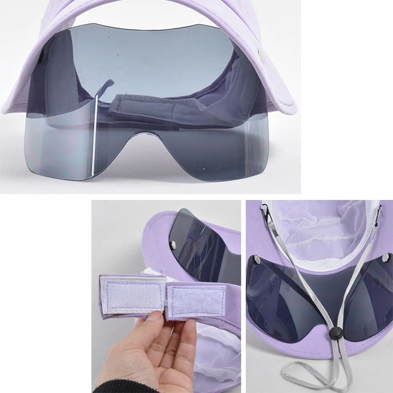 Chapeau Anti-UV Avec Visière Rétractable 7 Chapeau Anti-UV Avec Visière Rétractable – Image 5