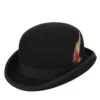Chapeau Melon Noir Avec Plume 1 Chapeau Melon Noir Avec Plume -Chapeau Chic Soldes 5439 734e90