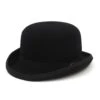 Chapeau Melon Noir à Boucle 1 Chapeau Melon Noir à Boucle -Chapeau Chic Soldes 5452 32ce8e