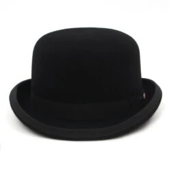 Chapeau Melon Noir à Boucle -Chapeau Chic Soldes 5452 7cjij7