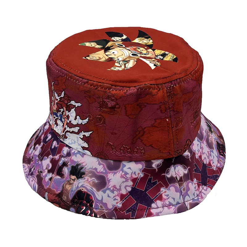 Bob à Imprimé Luffy Rouge 3 Bob à Imprimé Luffy Rouge