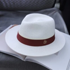 Chapeau Panama En Paille élégant -Chapeau Chic Soldes 6 19