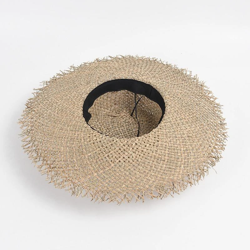 Chapeau Canotier En Paille Tissée 4 Chapeau Canotier En Paille Tissée – Image 2