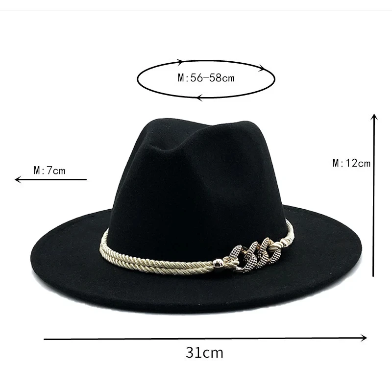 Chapeau Fedora Avec Bijou 4 Chapeau Fedora Avec Bijou – Image 2