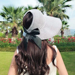 Chapeau Parasol En Paille 16 Chapeau Parasol En Paille -Chapeau Chic Soldes 6141 fickz5