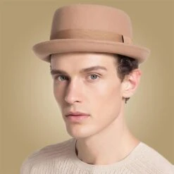 Chapeau Pork Pie En Feutre -Chapeau Chic Soldes 6234 b49871