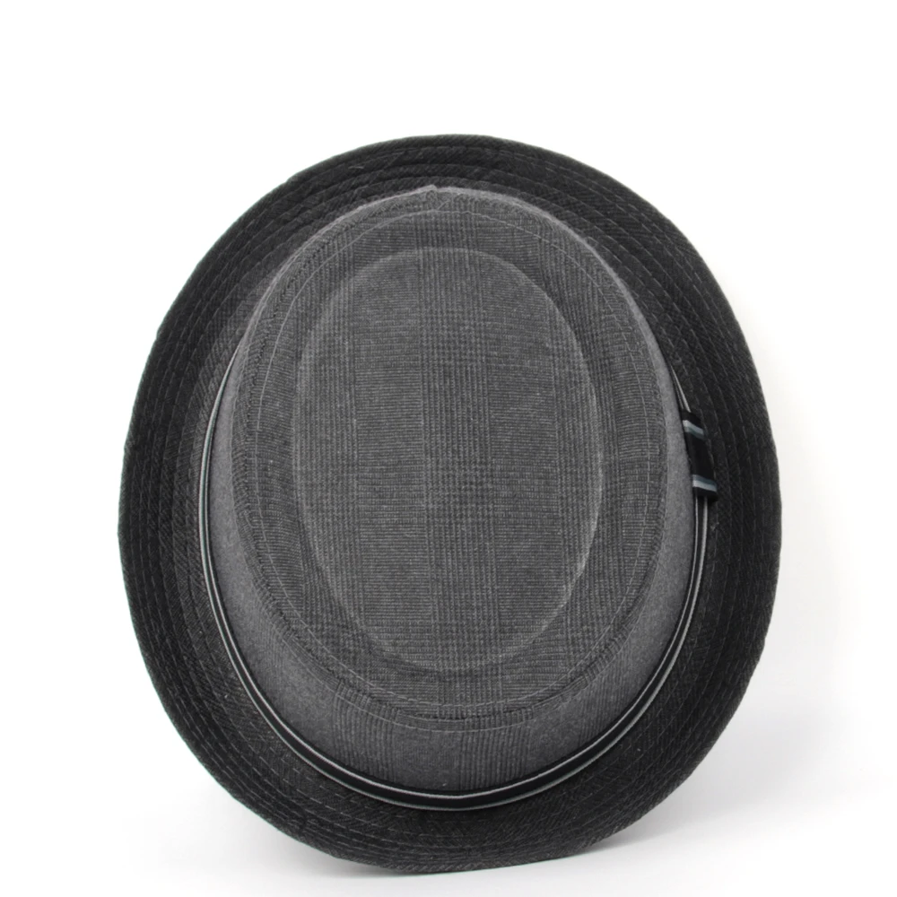 Chapeau Pork Pie à Carreaux 6 Chapeau Pork Pie à Carreaux – Image 4