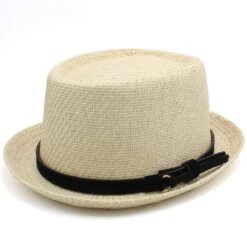 Chapeau Pork Pie En Paille Avec Ceinture 15 Chapeau Pork Pie En Paille Avec Ceinture -Chapeau Chic Soldes 6270 cqnb42